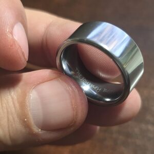 tungsten ring size 10